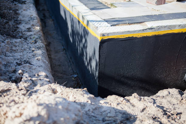 Residential Waterproofing installation at a Owensburg, IN home by SJ Waterproofing Pros